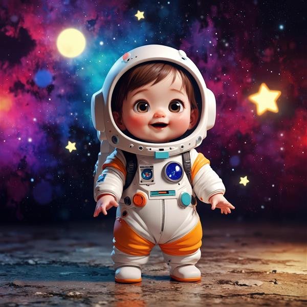  عکس فضانورد فانتزی دخترانه