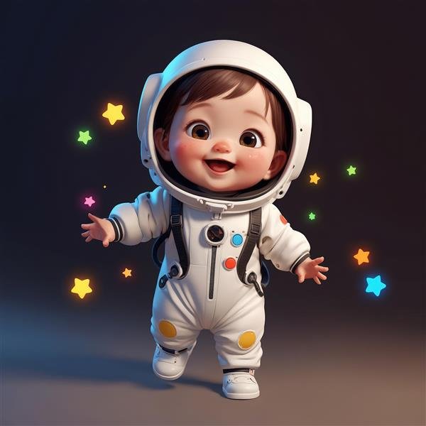  عکس فضانورد فانتزی دخترانه