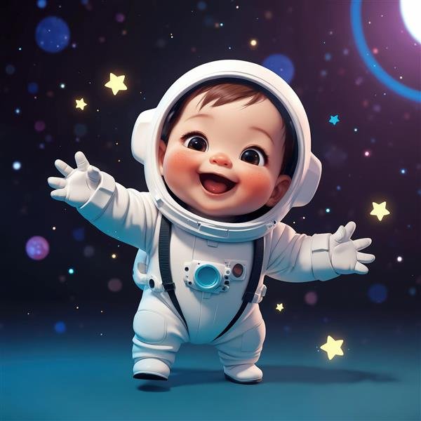  عکس فضانورد فانتزی دخترانه