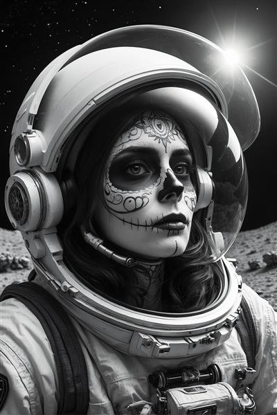  عکس فضانورد فانتزی دخترانه