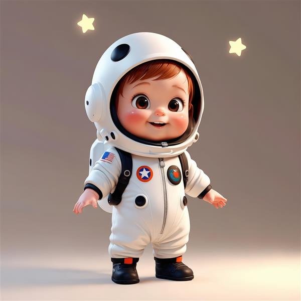  عکس فضانورد فانتزی دخترانه