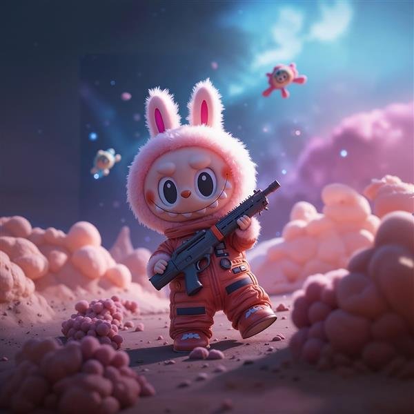  عکس فضانورد فانتزی دخترانه