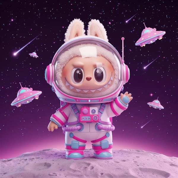  عکس فضانورد فانتزی دخترانه