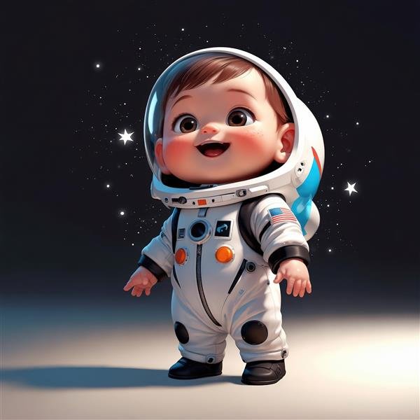  عکس فضانورد فانتزی دخترانه