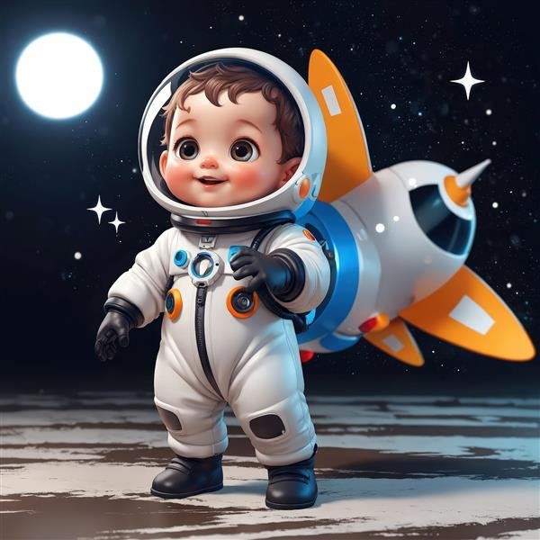  عکس فضانورد فانتزی