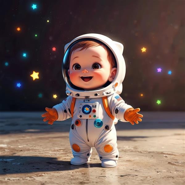  عکس فضانورد فانتزی