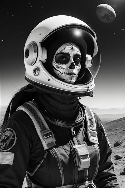  عکس فضانورد فانتزی