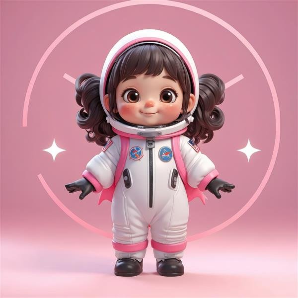  عکس فضانورد کیوت