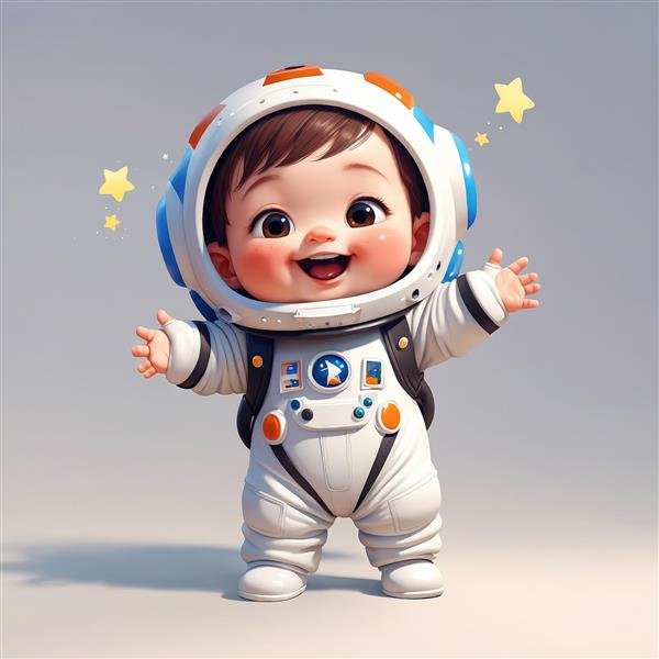 عکس فضانورد کارتونی