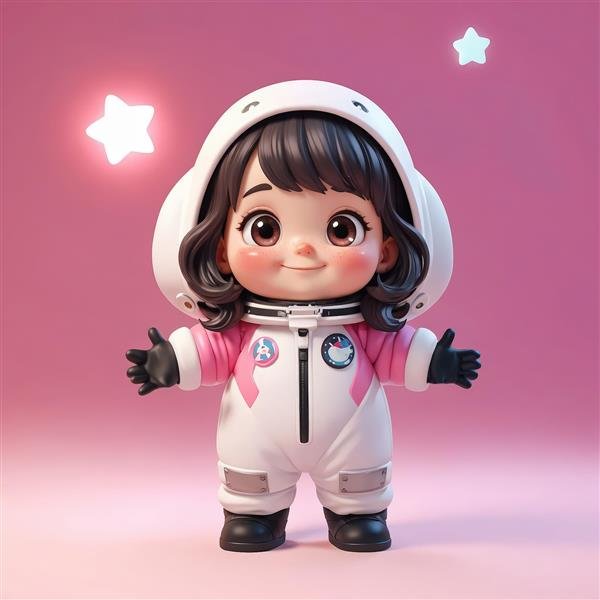  عکس فضانورد کارتونی