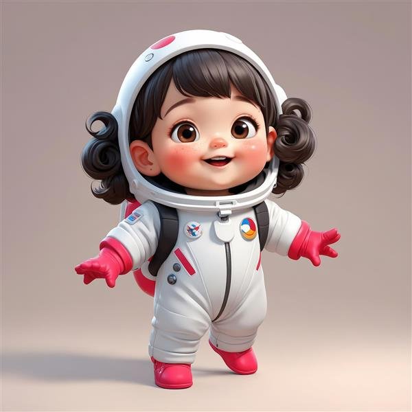  عکس فضانورد کارتونی