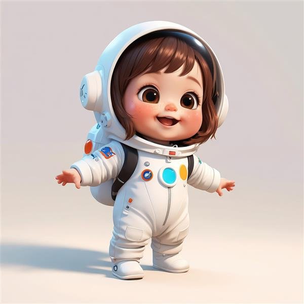  عکس فضانورد کارتونی