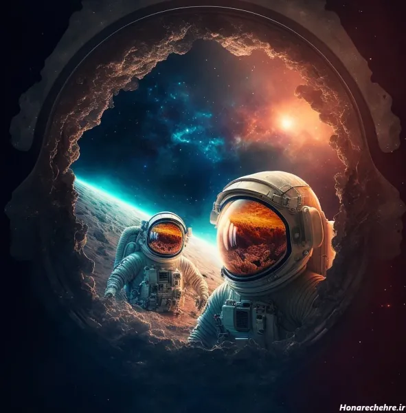  عکس فضانورد خفن برای پروفایل