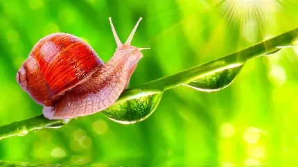  عکس حلزون واقعی