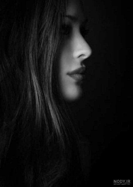 پروفایل مشکی ساده