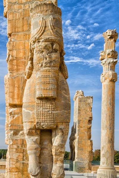 عکس تخت جمشید قبل از حمله اسکندر