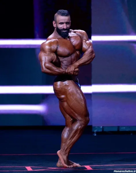 عکس هادی چوپان با همسرش