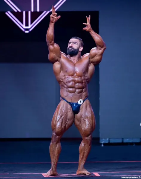 عکس هادی چوپان با همسرش