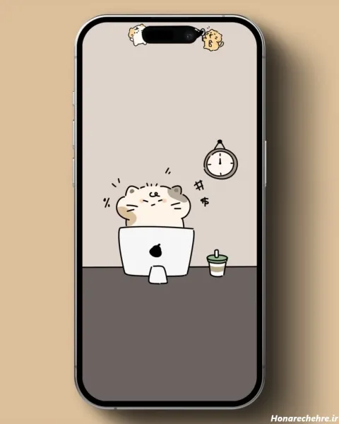 والپیپر ایفون کیوت