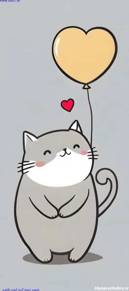 بک گراند گربه پینترستی