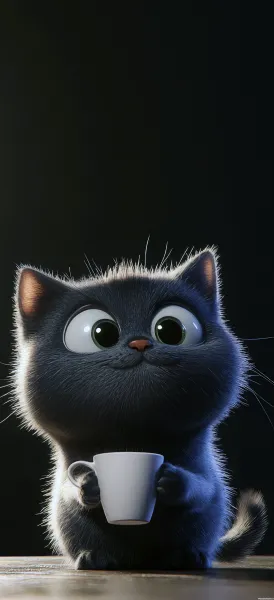 بک گراند گربه پینترستی