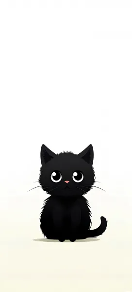 تصویر زمینه گربه سفید