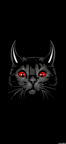 تصویر زمینه گربه سفید