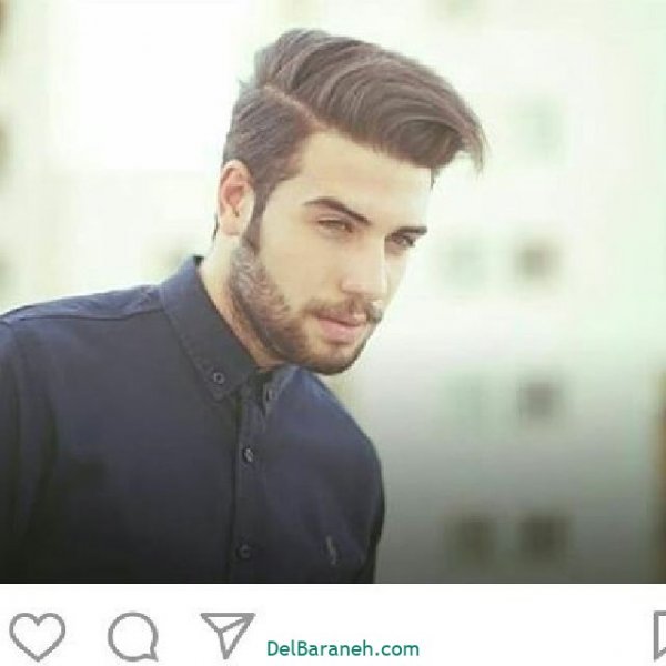  عکس پسر جذاب با ته ریش ایرانی