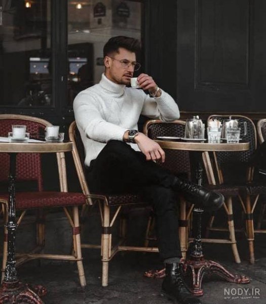 عکس پروفایل پسرانه در کافه