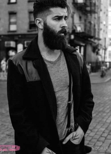  عکس پروفایل پسرانه لاتی با ریش برای واتساپ