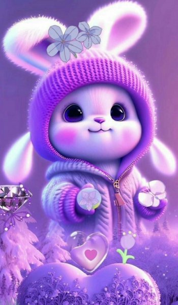  عکس خرگوش کیوت برای پروفایل دخترانه