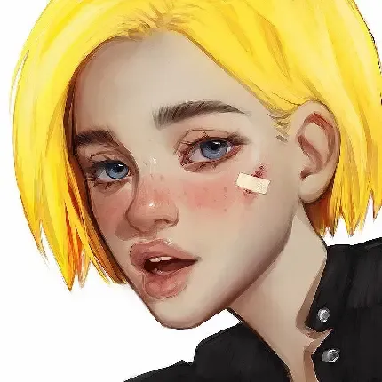  والپیپر نقاشی دختر برای پس زمینه کامپیوتر