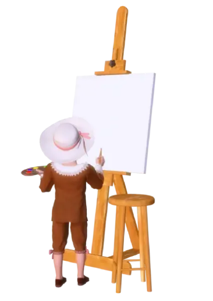  والپیپر نقاشی دختر برای آیفون