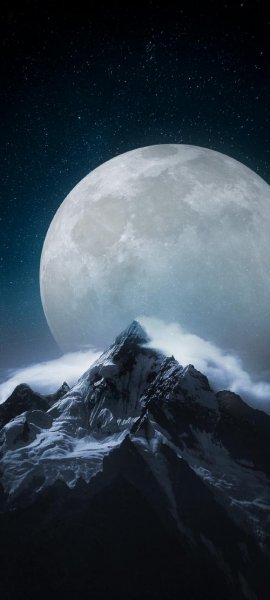 عکس ماه با کیفیت 4k