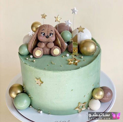 کیک تولد عاشقانه لاکچری