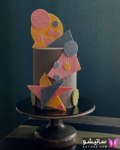 کیک تولد عاشقانه لاکچری