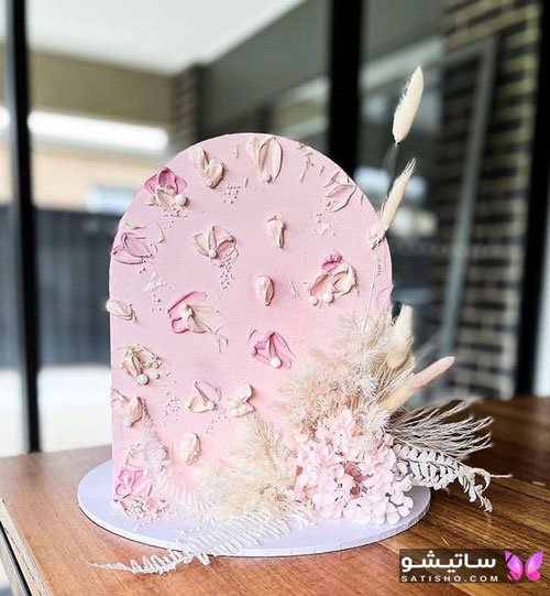 کیک تولد عاشقانه لاکچری