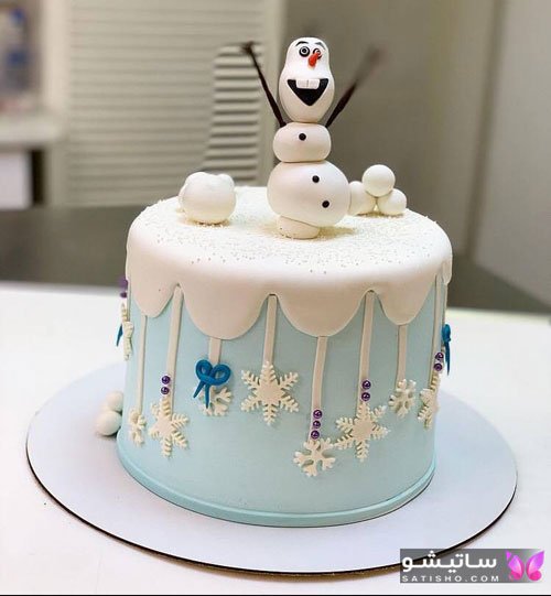 کیک تولد عاشقانه لاکچری