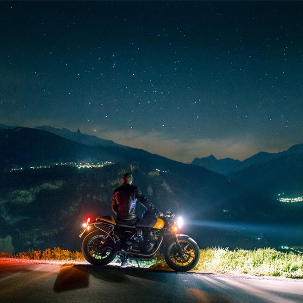  عکس پروفایل پسر موتور سوار خفن