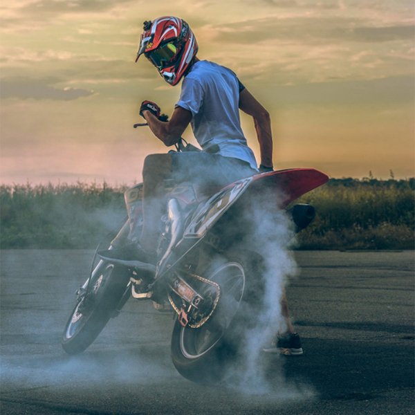  عکس پروفایل پسر موتور سوار خفن