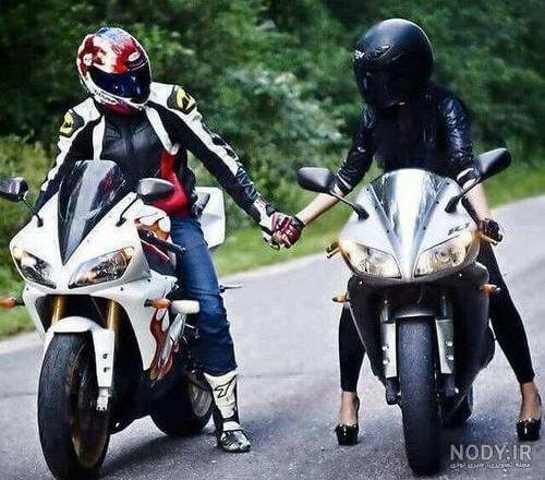  عکس دختر با موتور واقعی