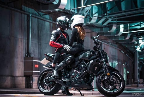  عکس دختر با موتور واقعی