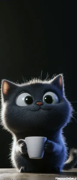  عکس گربه سیاه برای پروفایل HD