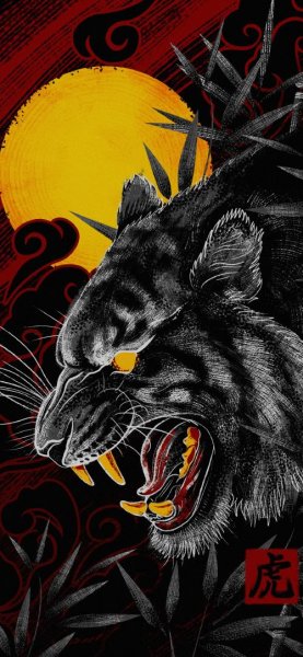  تصویر زمینه ببر زیبا برای والپیپر آیفون