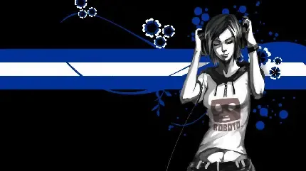  بک گراند دختر دی جی برای پروفایل تینجری