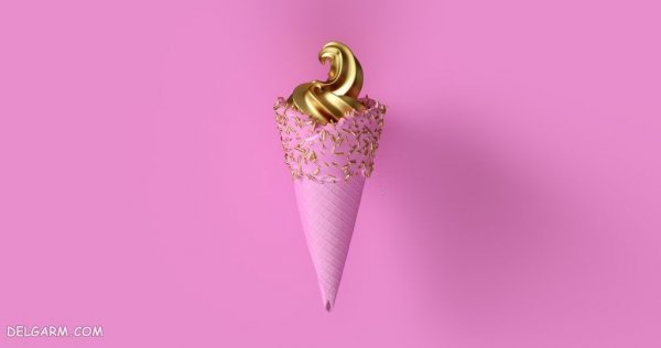  عکس بستنی برای پس زمینه