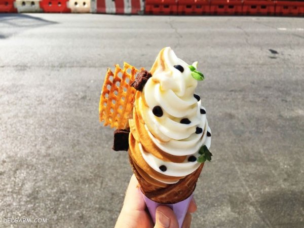  عکس بستنی برای پس زمینه