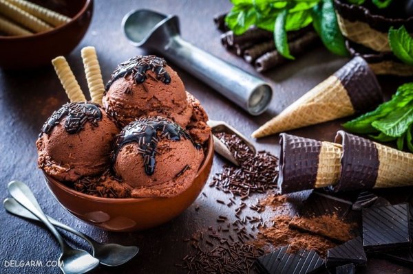  عکس بستنی طلا لاکچری