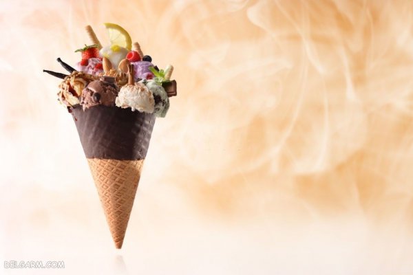  عکس بستنی برای بک گراند کامپیوتر