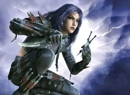  عکس پروفایل انیمه ای با شمشیر برای لپ تاپ